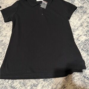 Active USA Black Polo Shirt